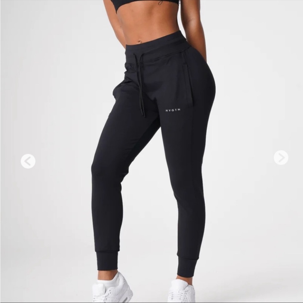 Like new Medium NVGTN black joggers.